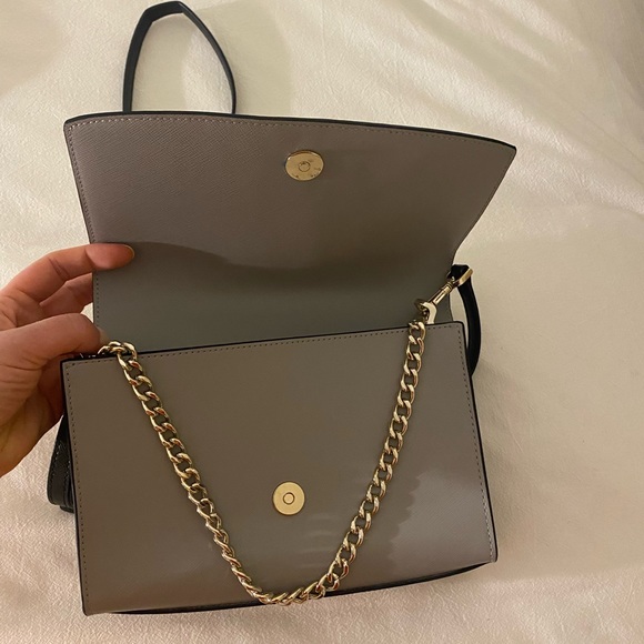 Kate Spade black, white and gray satchel - Picture 3 of 3